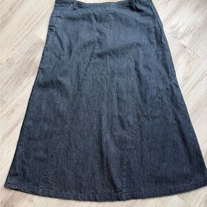 Classic Denim A-Line Skirt